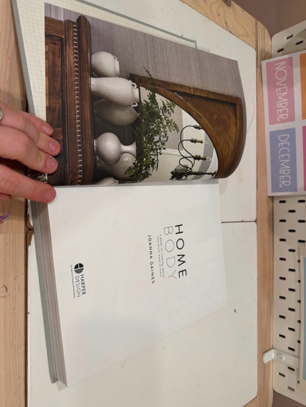 Homebody Coffee Table Book in White by